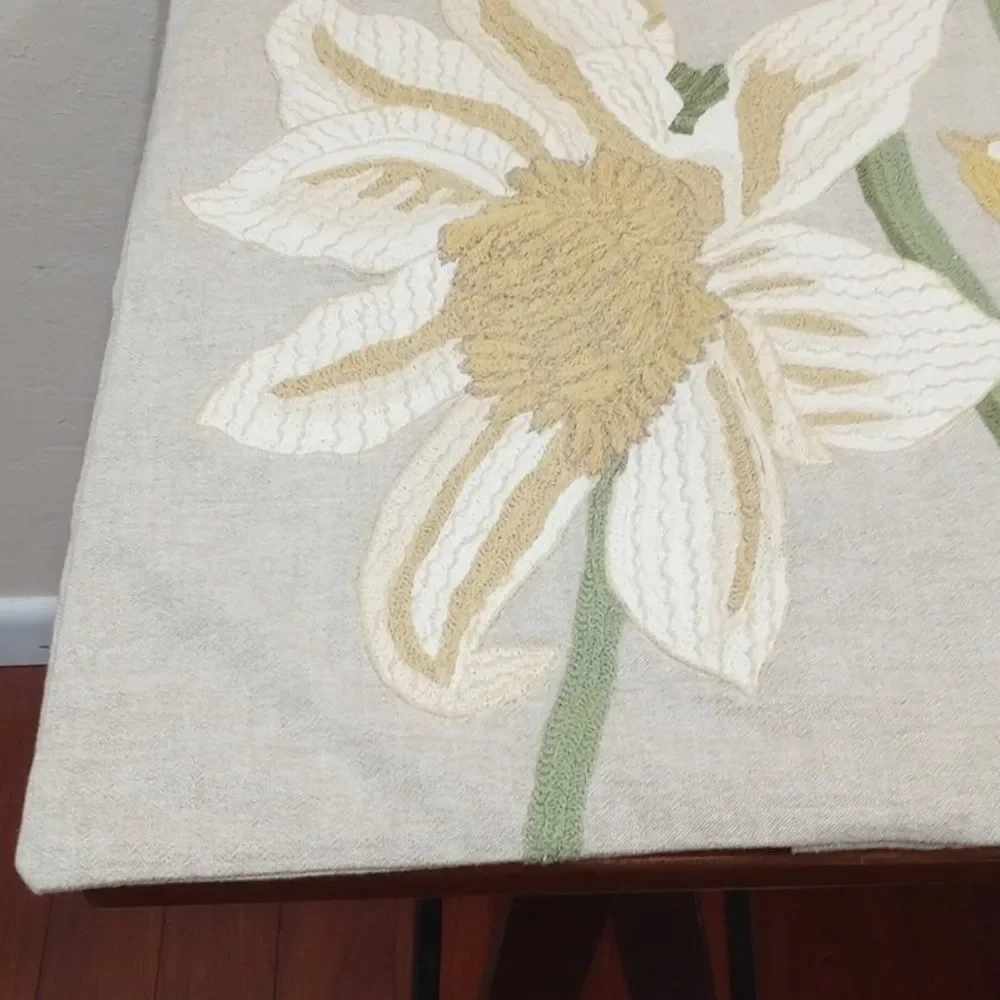 Pottery Barn Bird And Flower Pillow Shams, Set Of 2, 24